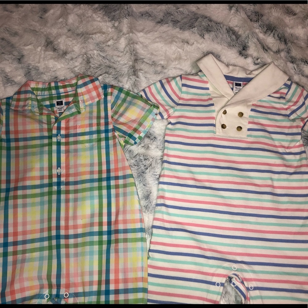 JANIE and JACK baby boy bodysuits